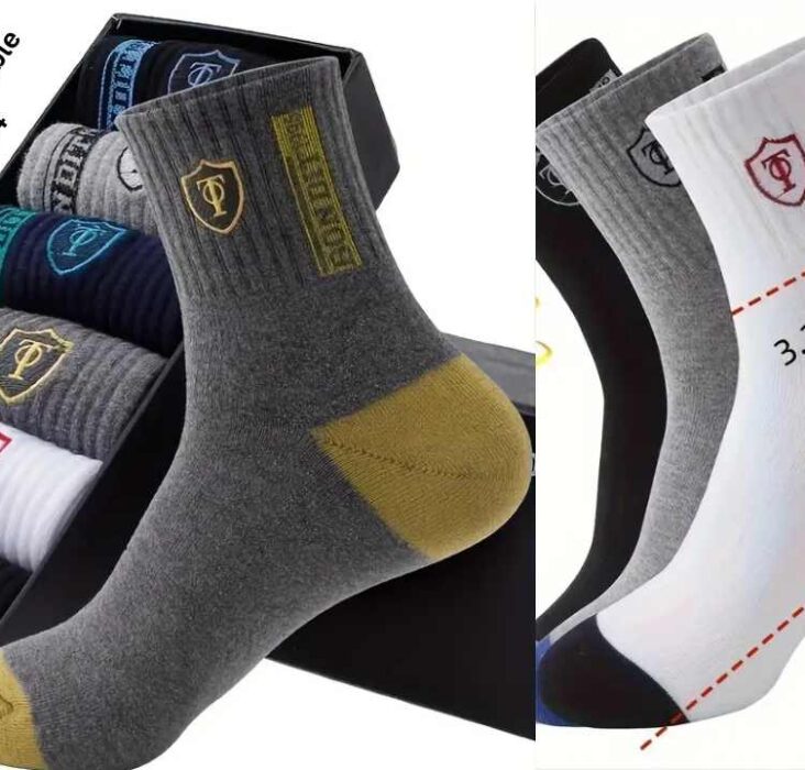 Breathable Crew Socks