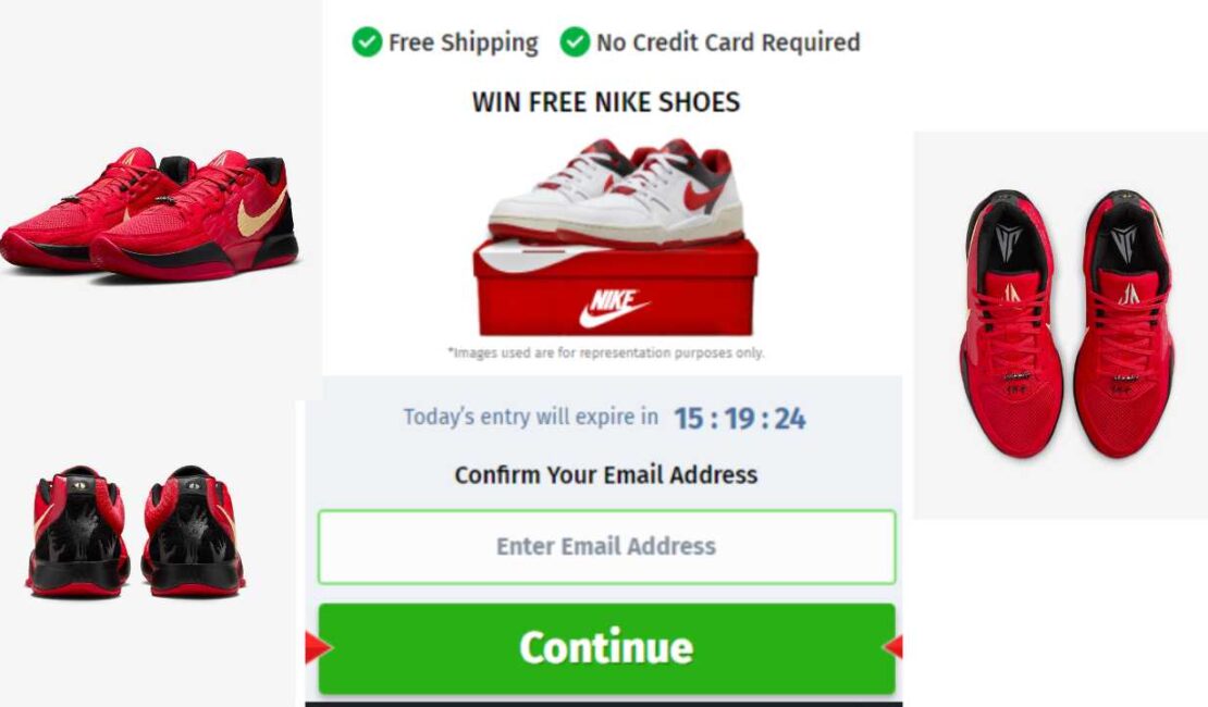 Win Free Nike Shoes