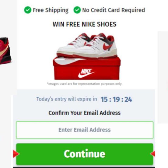 Win Free Nike Shoes