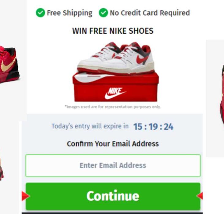 Win Free Nike Shoes