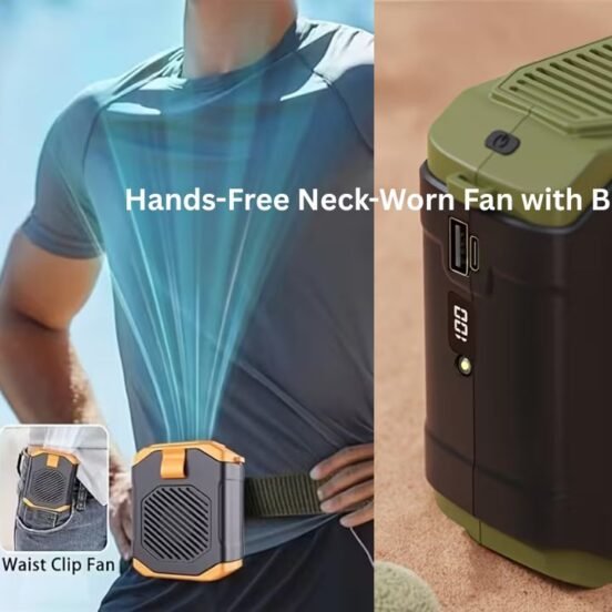 Portable Outdoor Waist-Mounted Fan